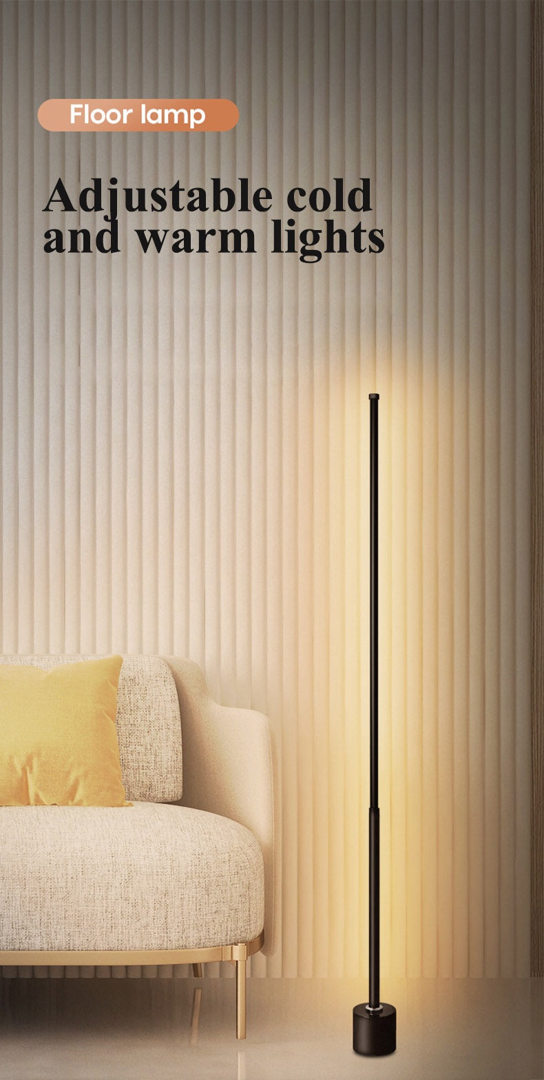 WORTHBUY Đèn Để Sàn Phòng Khách / Ngủ Bảo Vệ Mắt Kiểu Bắc Âu Đơn Giản