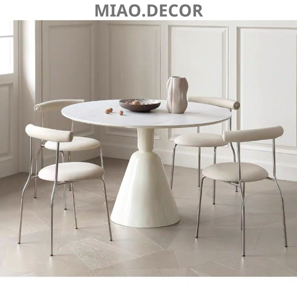 Ghế Thanh Mảnh Setup Bàn Ăn Gia Đinh Quán Cafe , Nhà Hàng Sang