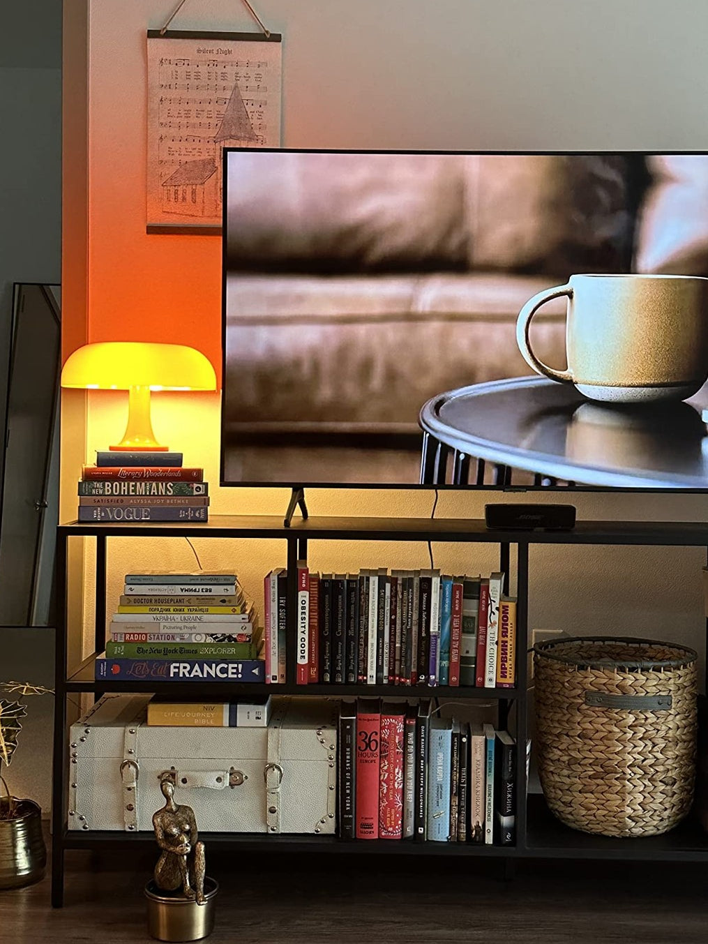 Đèn Bàn Nesso Màu Cam Đèn Bàn Decor Trang Trí Phòng