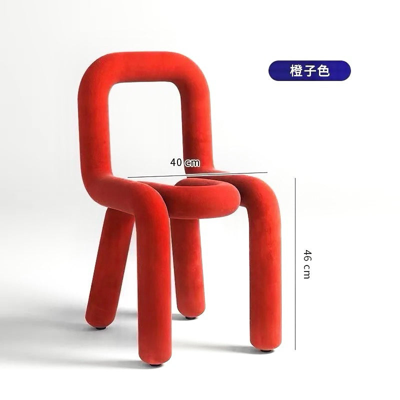 Sẵn Ghế Bold Chair Để Bàn Trang Điểm Bàn Ăn , lạ mắt phong cách tối giản hiện đại nhiều màu sắcsc ĂN