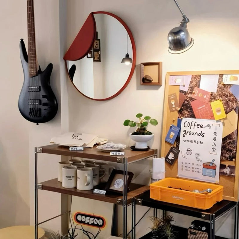 Gương treo decor phòng khách,toilet thêm sắc màu siêu đẹp
