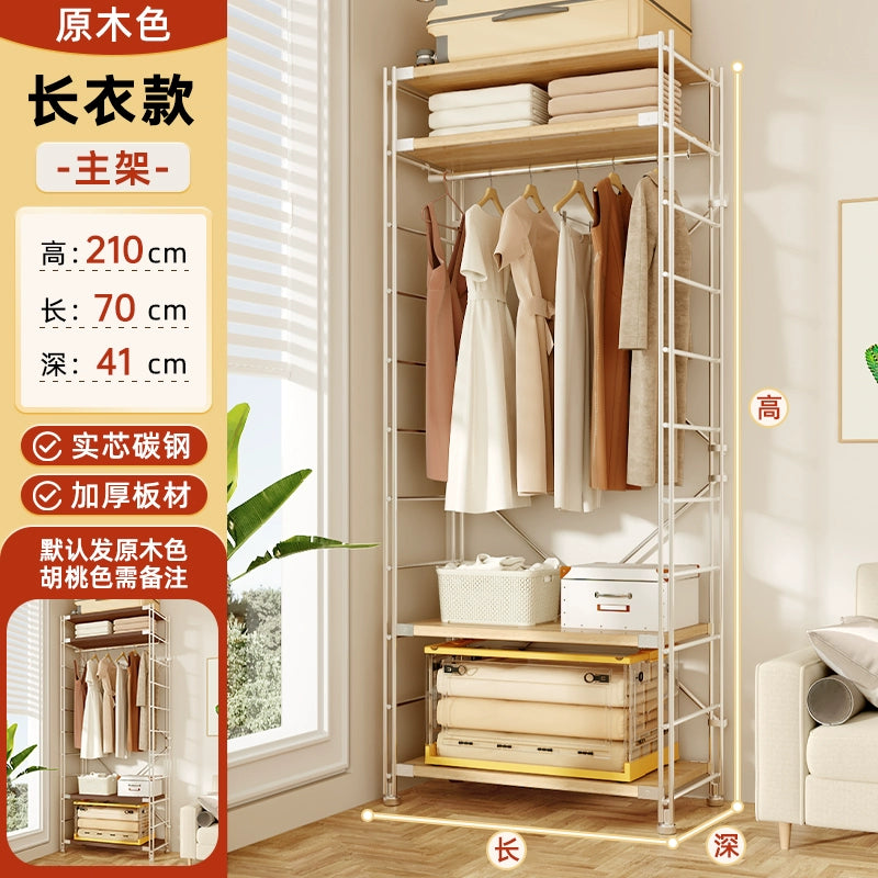 Tủ Quần Áo Góc Kiểu Nhật, Giá Để Đồ Nhiều Tầng, Giá Treo Quần Áo Ở Góc Phòng Khách