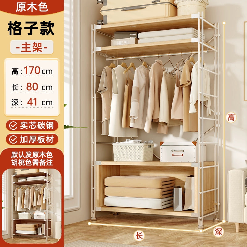 Tủ Quần Áo Góc Kiểu Nhật, Giá Để Đồ Nhiều Tầng, Giá Treo Quần Áo Ở Góc Phòng Khách