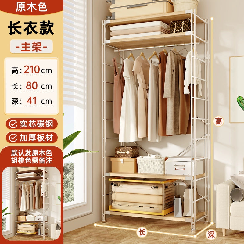 Tủ Quần Áo Góc Kiểu Nhật, Giá Để Đồ Nhiều Tầng, Giá Treo Quần Áo Ở Góc Phòng Khách