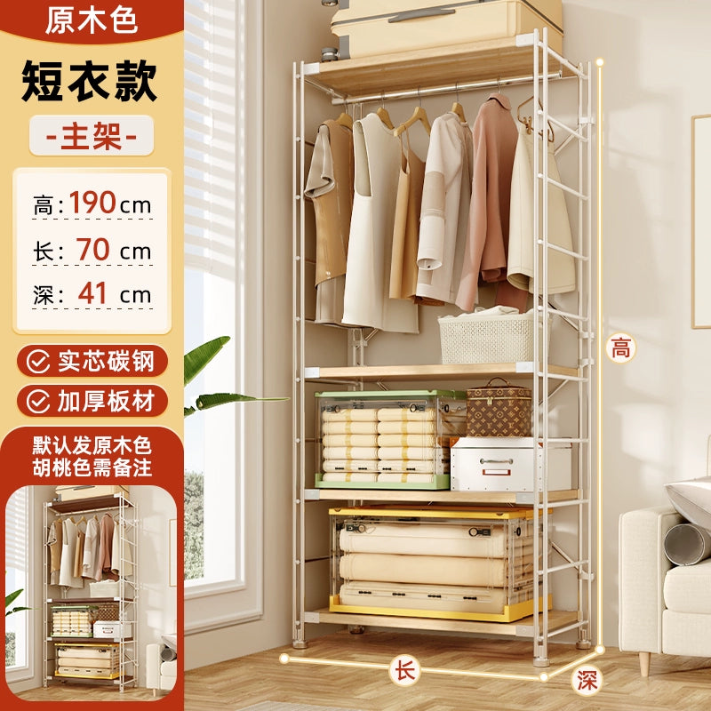 Tủ Quần Áo Góc Kiểu Nhật, Giá Để Đồ Nhiều Tầng, Giá Treo Quần Áo Ở Góc Phòng Khách