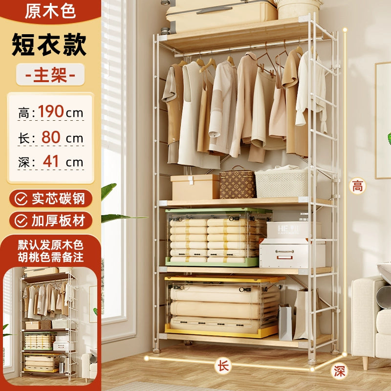 Tủ Quần Áo Góc Kiểu Nhật, Giá Để Đồ Nhiều Tầng, Giá Treo Quần Áo Ở Góc Phòng Khách