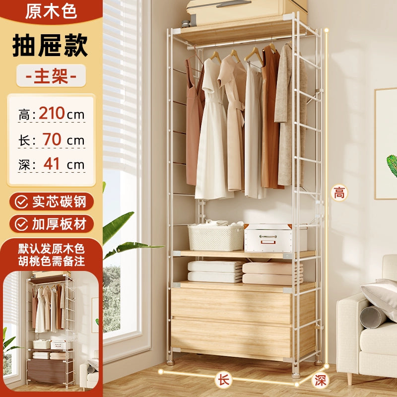 Tủ Quần Áo Góc Kiểu Nhật, Giá Để Đồ Nhiều Tầng, Giá Treo Quần Áo Ở Góc Phòng Khách