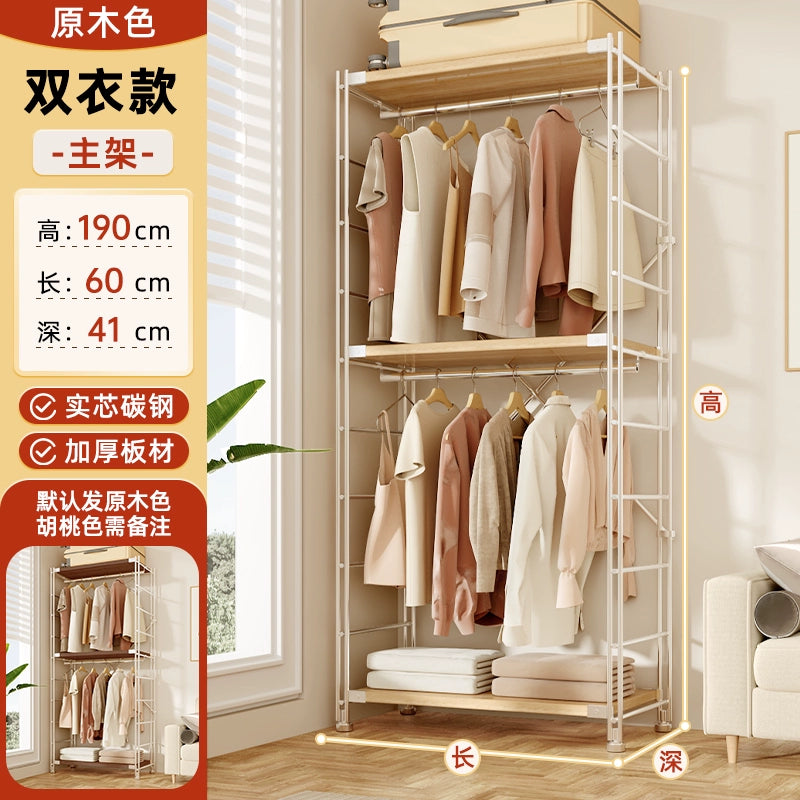 Tủ Quần Áo Góc Kiểu Nhật, Giá Để Đồ Nhiều Tầng, Giá Treo Quần Áo Ở Góc Phòng Khách