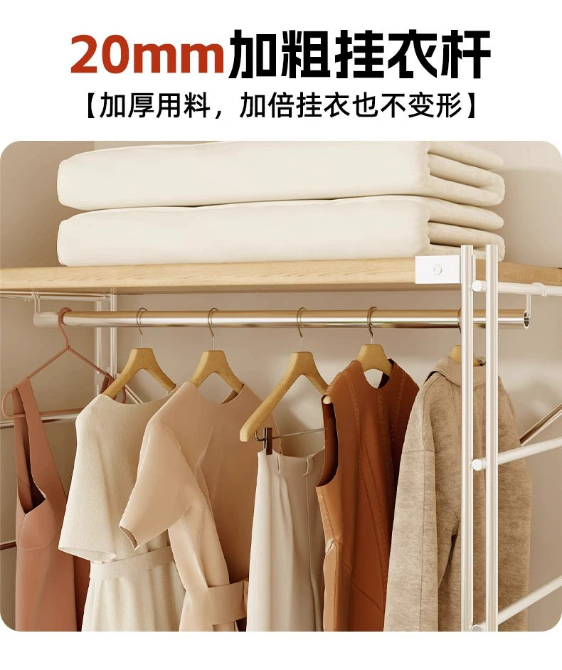 Tủ Quần Áo Góc Kiểu Nhật, Giá Để Đồ Nhiều Tầng, Giá Treo Quần Áo Ở Góc Phòng Khách