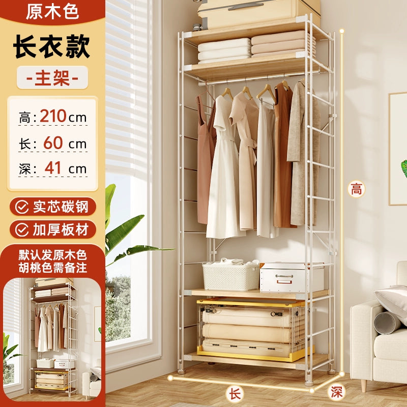 Tủ Quần Áo Góc Kiểu Nhật, Giá Để Đồ Nhiều Tầng, Giá Treo Quần Áo Ở Góc Phòng Khách