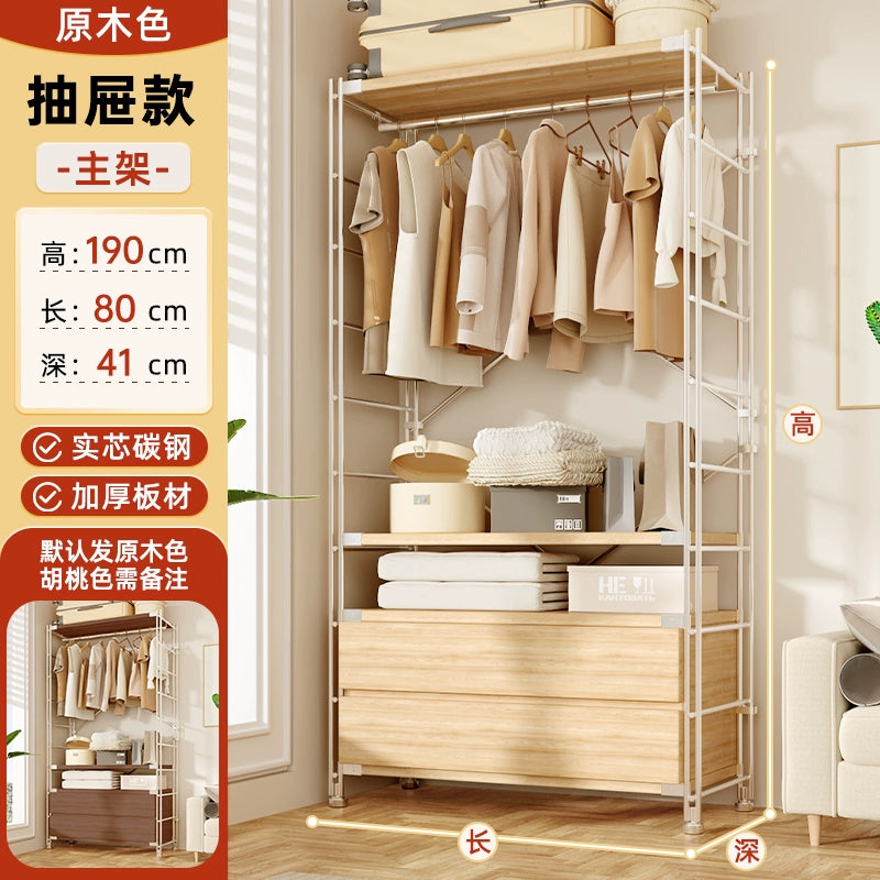 Tủ Quần Áo Góc Kiểu Nhật, Giá Để Đồ Nhiều Tầng, Giá Treo Quần Áo Ở Góc Phòng Khách