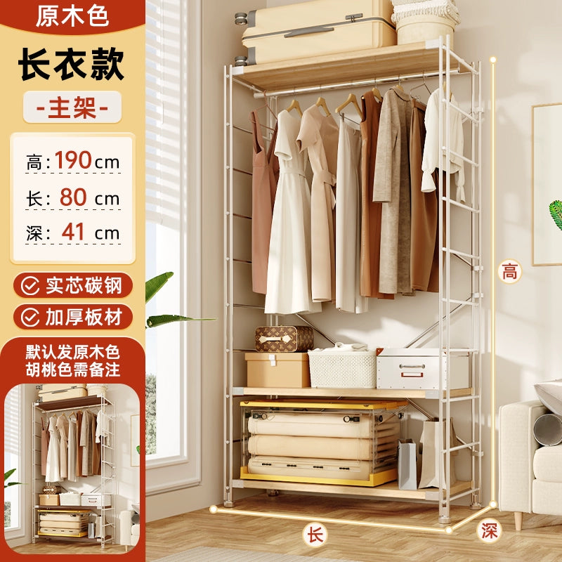 Tủ Quần Áo Góc Kiểu Nhật, Giá Để Đồ Nhiều Tầng, Giá Treo Quần Áo Ở Góc Phòng Khách