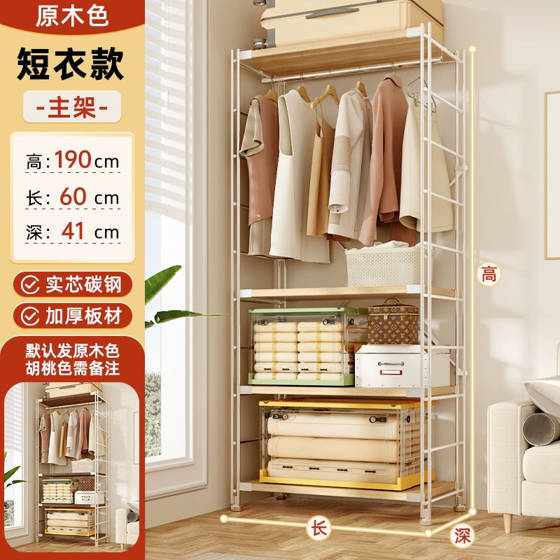 Tủ Quần Áo Góc Kiểu Nhật, Giá Để Đồ Nhiều Tầng, Giá Treo Quần Áo Ở Góc Phòng Khách