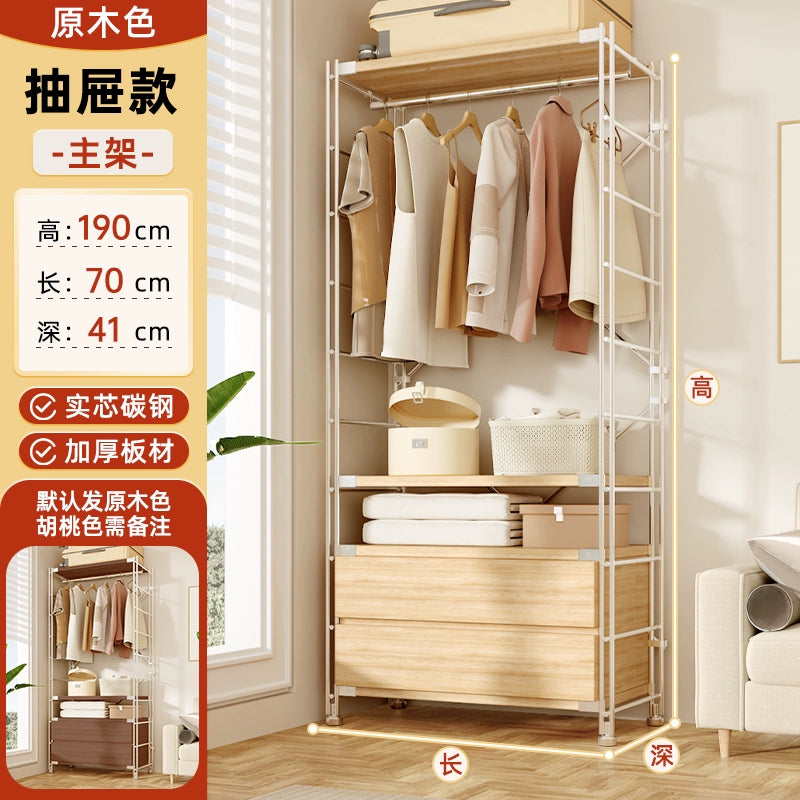 Tủ Quần Áo Góc Kiểu Nhật, Giá Để Đồ Nhiều Tầng, Giá Treo Quần Áo Ở Góc Phòng Khách