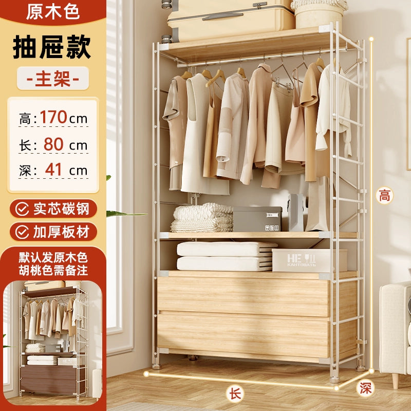 Tủ Quần Áo Góc Kiểu Nhật, Giá Để Đồ Nhiều Tầng, Giá Treo Quần Áo Ở Góc Phòng Khách