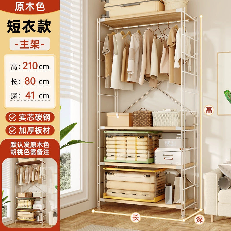 Tủ Quần Áo Góc Kiểu Nhật, Giá Để Đồ Nhiều Tầng, Giá Treo Quần Áo Ở Góc Phòng Khách