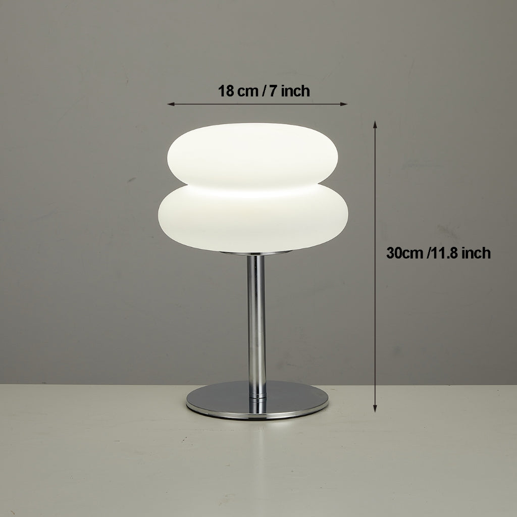 Đèn bàn Bauhaus Đèn nấm USB cắm ba màu mờ đèn đầu giường