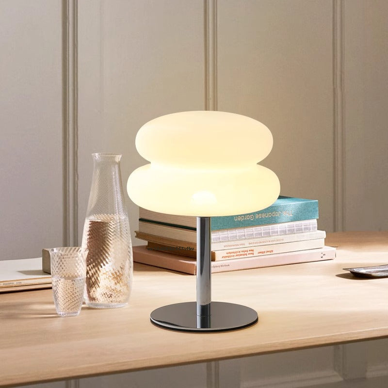 Đèn bàn Bauhaus Đèn nấm USB cắm ba màu mờ đèn đầu giường