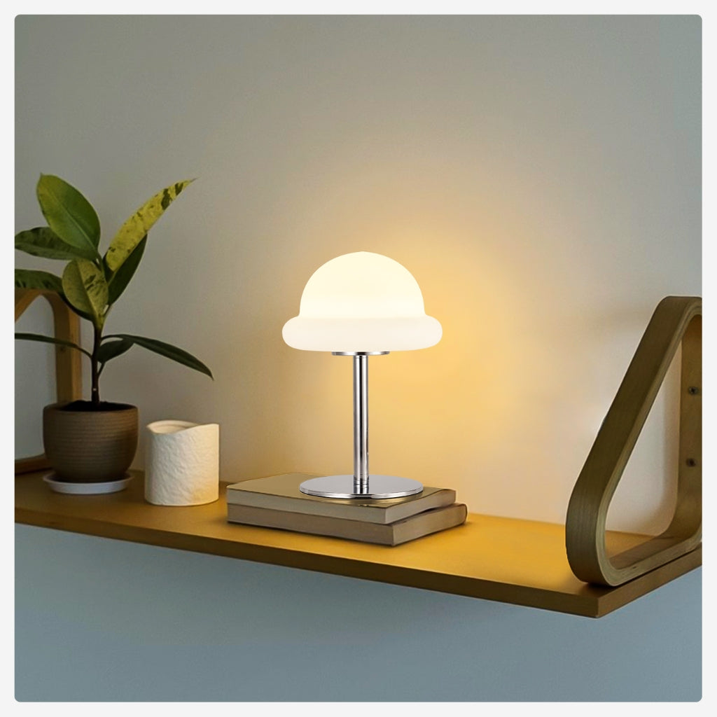 Đèn bàn Bauhaus Đèn nấm USB cắm ba màu mờ đèn đầu giường