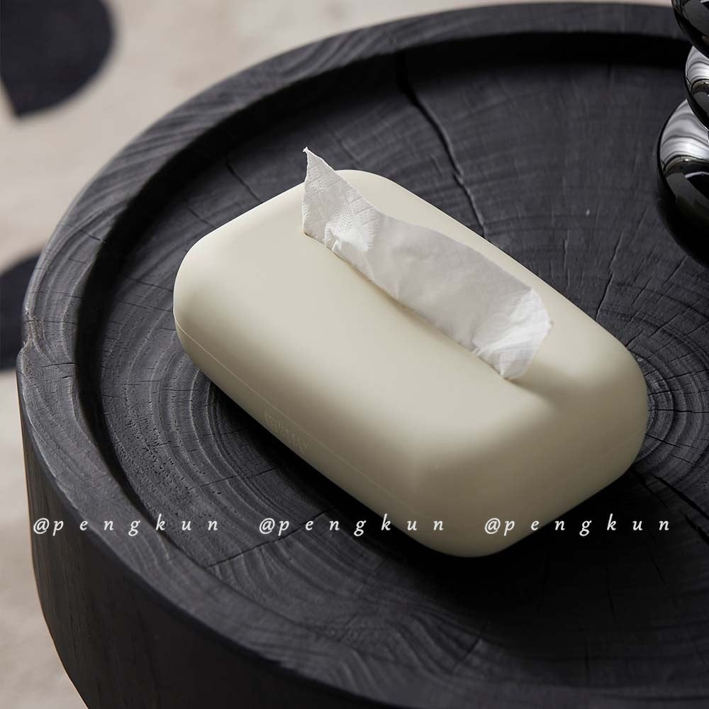 Hộp Đựng Khăn Giấy Bằng silicone Thiết Kế Đơn Giản Sáng Tạo