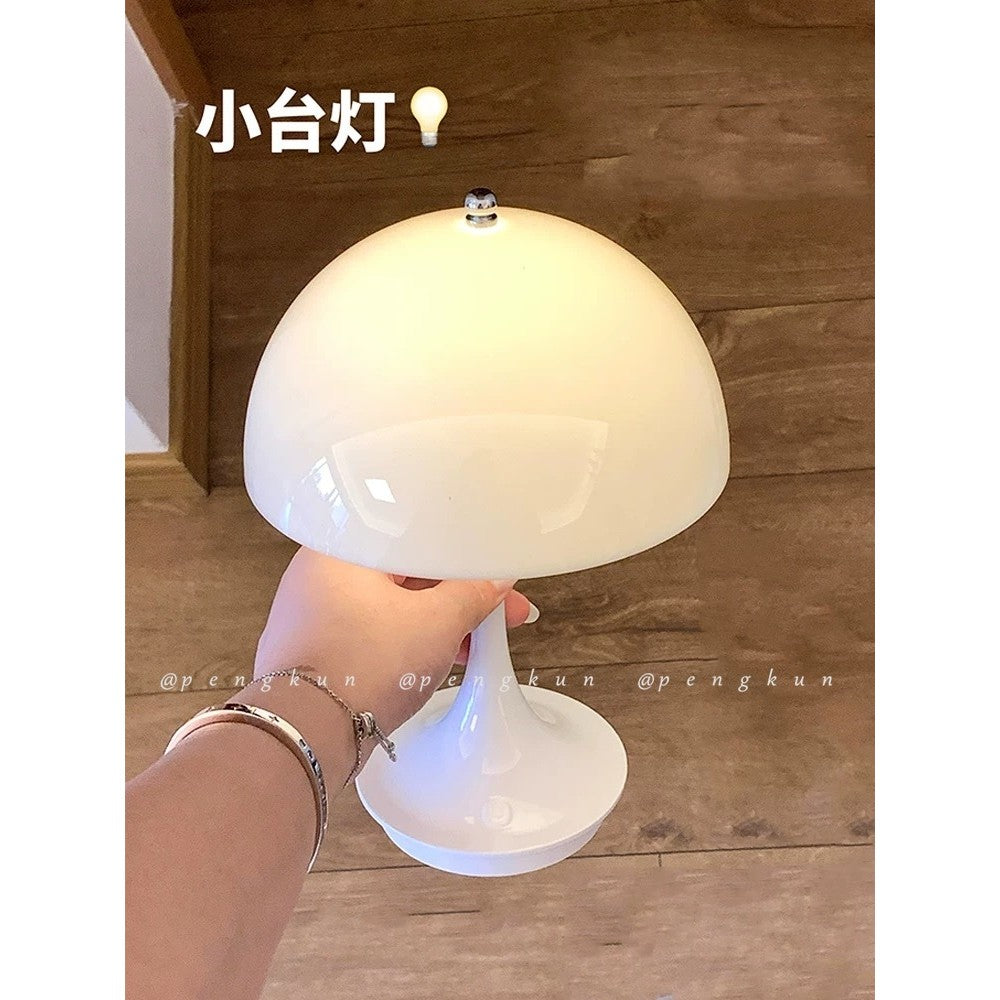 Đan Mạch Pantella Đèn Bàn Sạc Không Dây Di Động Kem Phong Cách Nấm Đèn Phòng Ngủ Đầu Giường Bầu Không Khí Đèn Nhỏ