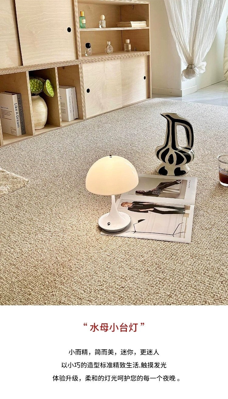 Đan Mạch Pantella Đèn Bàn Sạc Không Dây Di Động Kem Phong Cách Nấm Đèn Phòng Ngủ Đầu Giường Bầu Không Khí Đèn Nhỏ