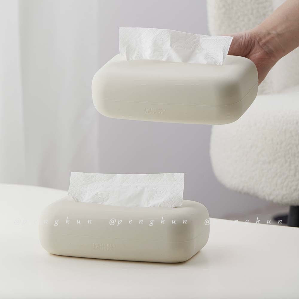 Hộp Đựng Khăn Giấy Bằng silicone Thiết Kế Đơn Giản Sáng Tạo