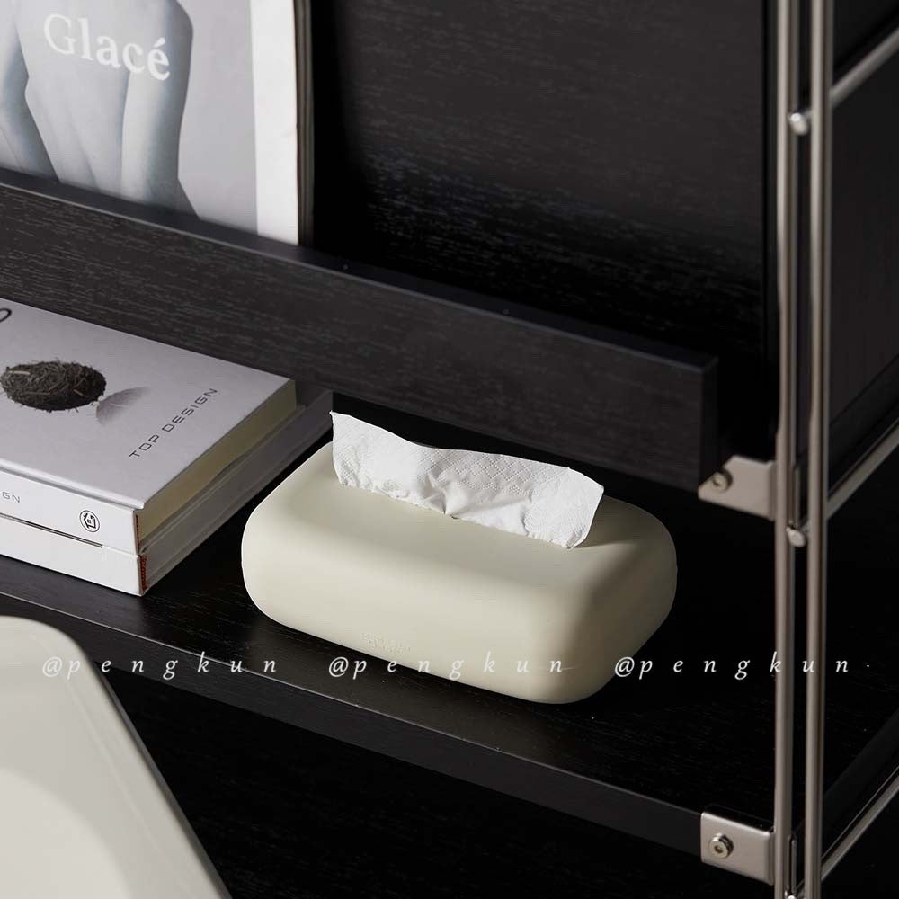 Hộp Đựng Khăn Giấy Bằng silicone Thiết Kế Đơn Giản Sáng Tạo