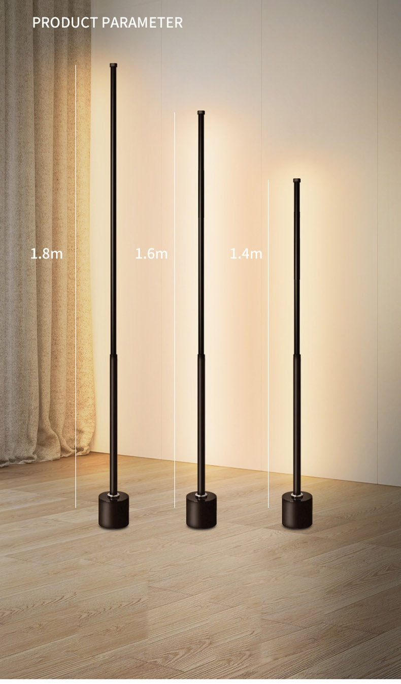 WORTHBUY Đèn Để Sàn Phòng Khách / Ngủ Bảo Vệ Mắt Kiểu Bắc Âu Đơn Giản