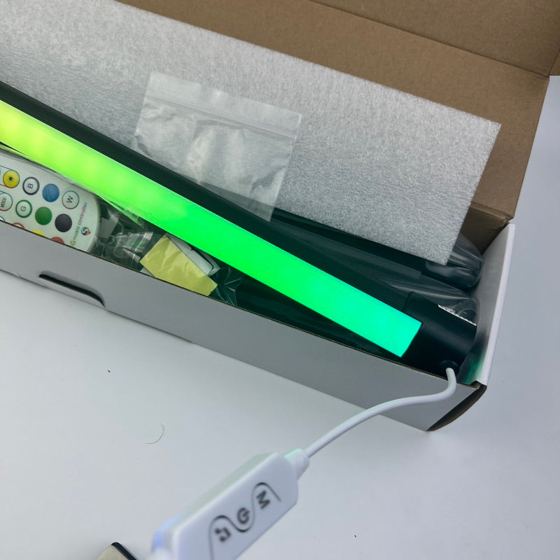 [Chính Hãng] Đèn Led đứng góc tường ARGB Có remote, cảm biến nhạc lắp ghép di chuyển dễ dàng, trang trí phòng.