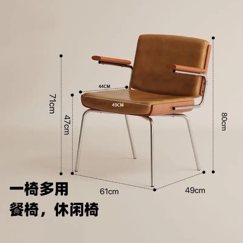 Ghế tựa thiết kế Decor quán Cafe, nhà hàng,Studio phong cách Bắc Âu hiện đại