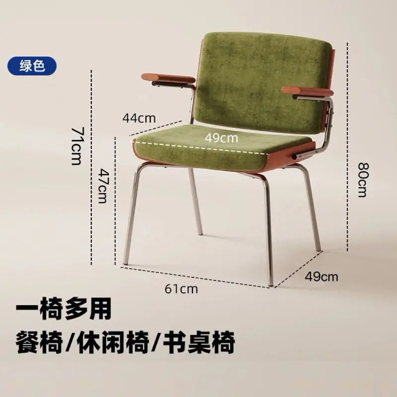 Ghế tựa thiết kế Decor quán Cafe, nhà hàng,Studio phong cách Bắc Âu hiện đại