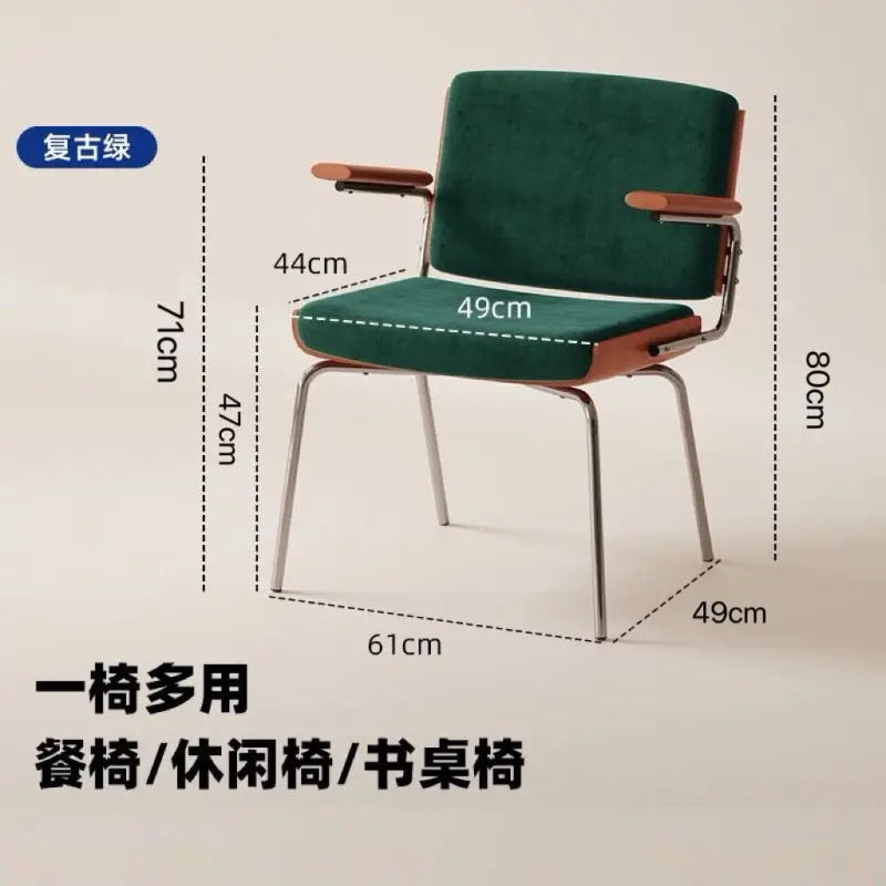 Ghế tựa thiết kế Decor quán Cafe, nhà hàng,Studio phong cách Bắc Âu hiện đại