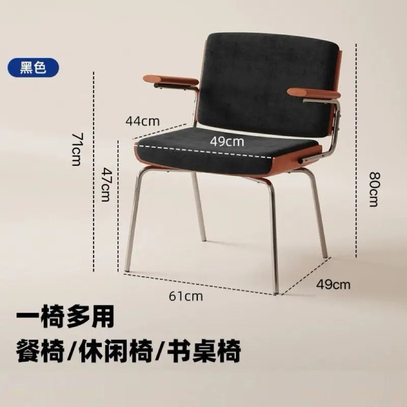 Ghế tựa thiết kế Decor quán Cafe, nhà hàng,Studio phong cách Bắc Âu hiện đại