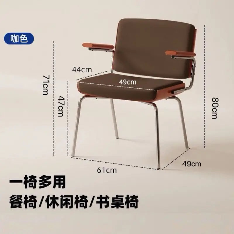 Ghế tựa thiết kế Decor quán Cafe, nhà hàng,Studio phong cách Bắc Âu hiện đại
