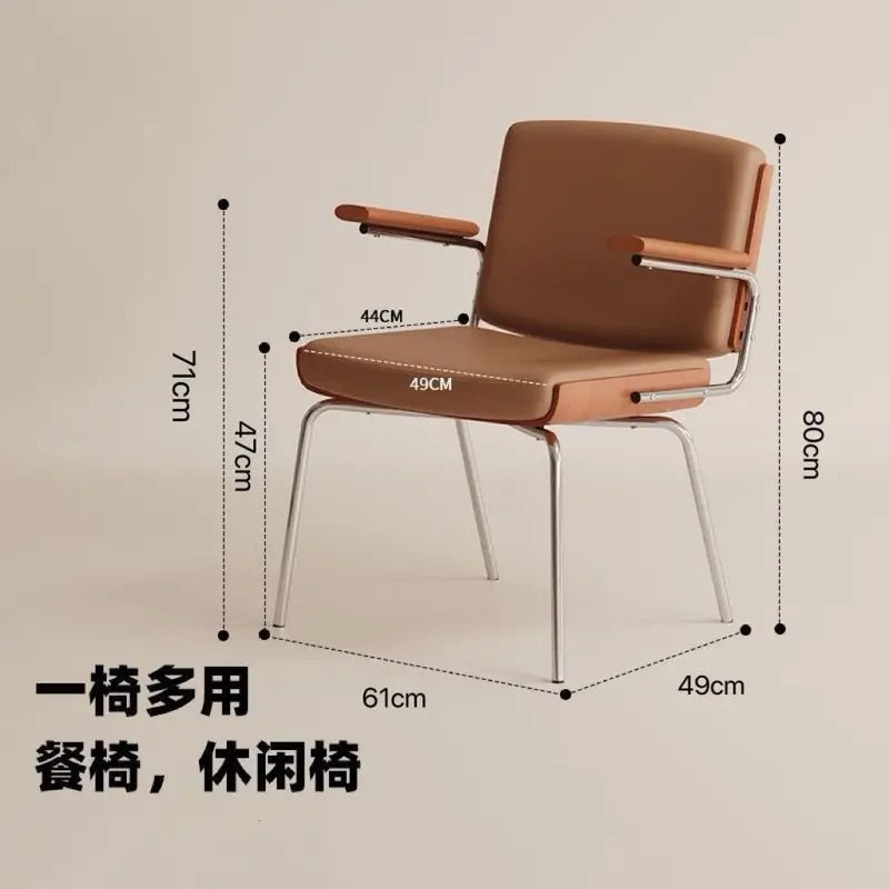 Ghế tựa thiết kế Decor quán Cafe, nhà hàng,Studio phong cách Bắc Âu hiện đại