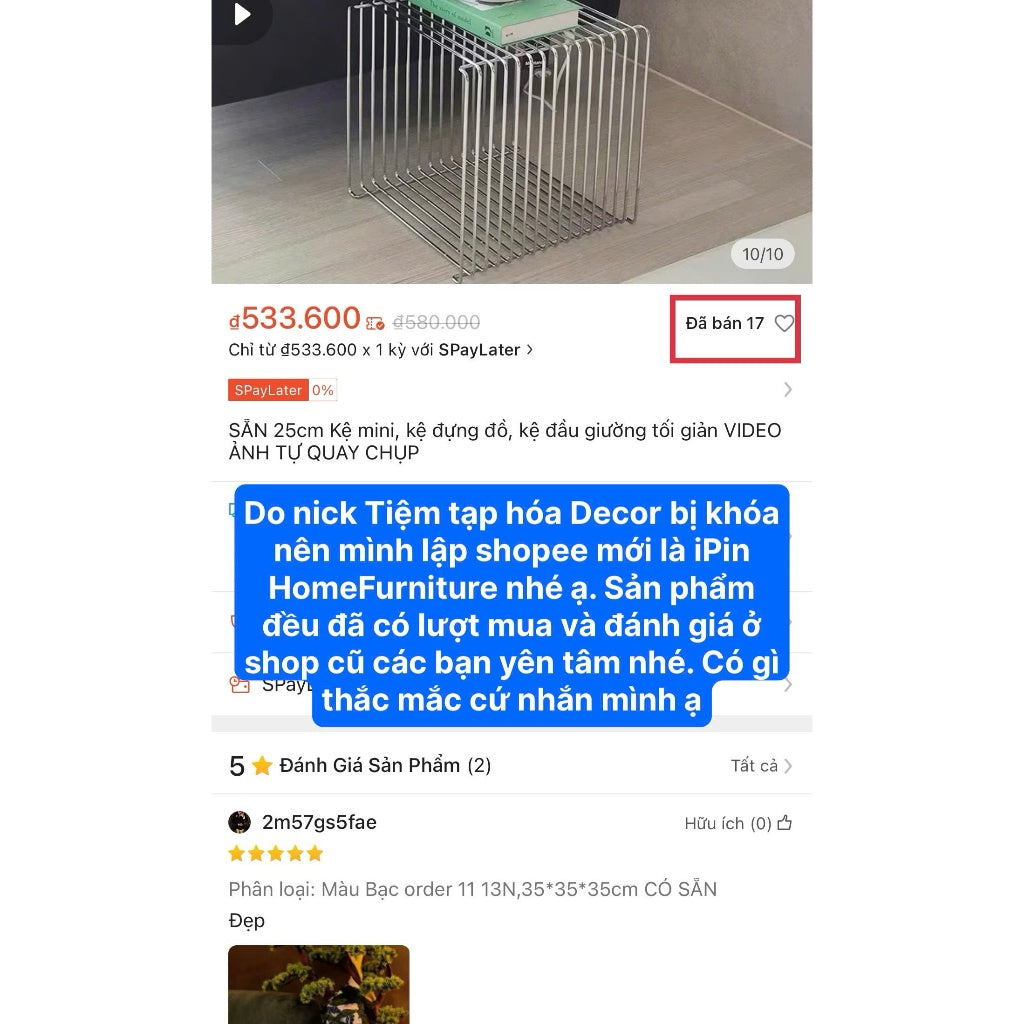 Kệ mini, kệ đựng đồ, kệ đầu giường tối giản VIDEO TỰ QUAY