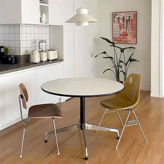 CÓ SẴN- Bàn tròn Eames thiết kế hiện đại cao cấp phong cách Bắc Âu VIDEO TỰ QUAY