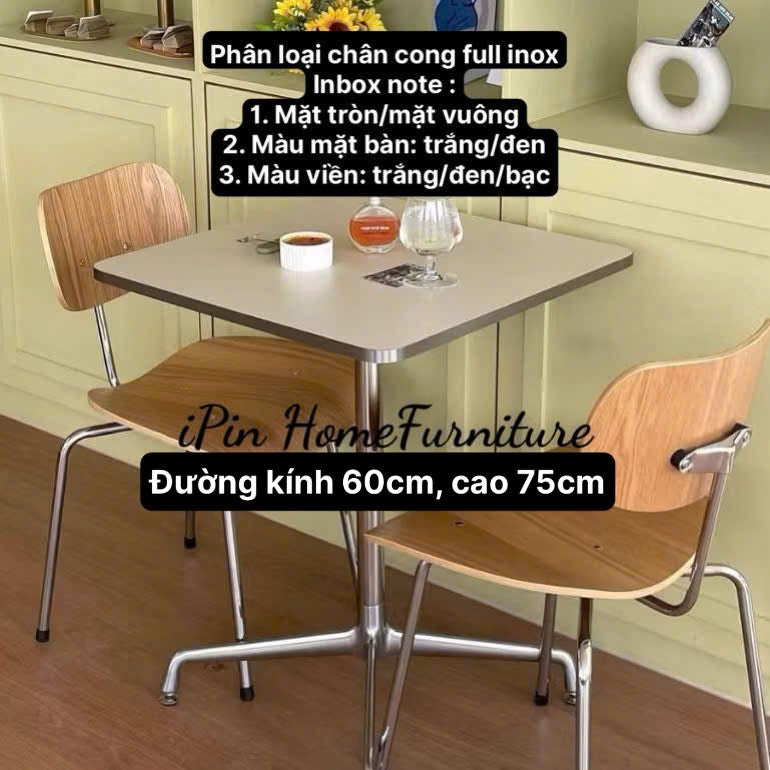 CÓ SẴN- Bàn tròn Eames thiết kế hiện đại cao cấp phong cách Bắc Âu VIDEO TỰ QUAY