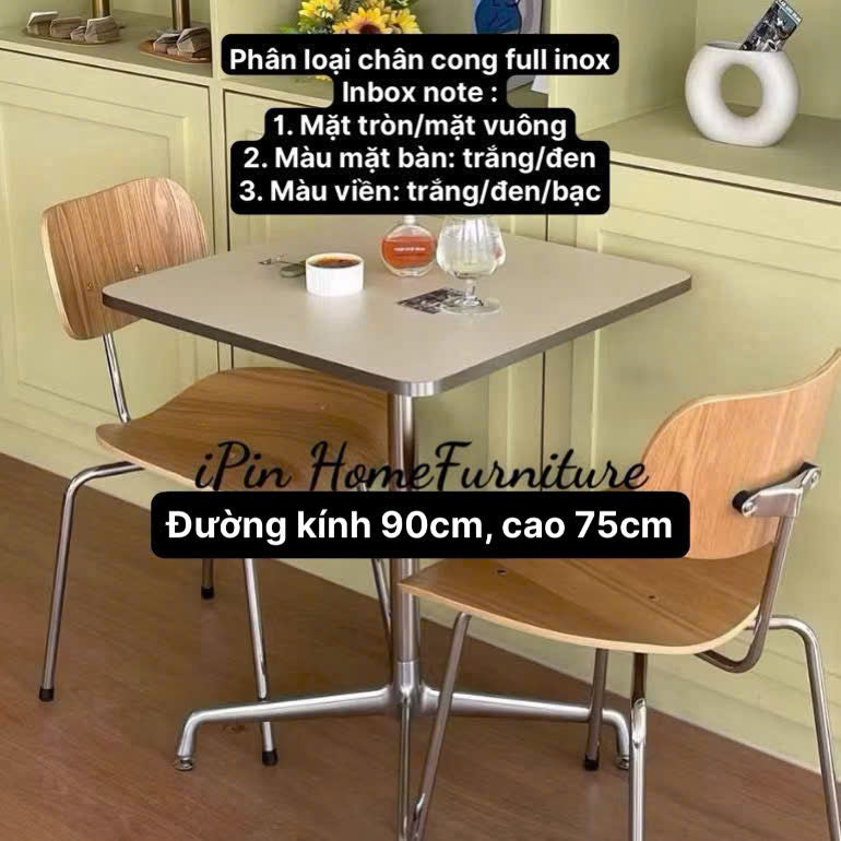 CÓ SẴN- Bàn tròn Eames thiết kế hiện đại cao cấp phong cách Bắc Âu VIDEO TỰ QUAY