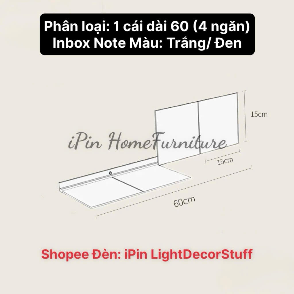Kệ giá gắn tường phong cách tối giản, kệ đựng đồ gấp mở tùy ý hiện đại ins KÈM ẢNH THẬT