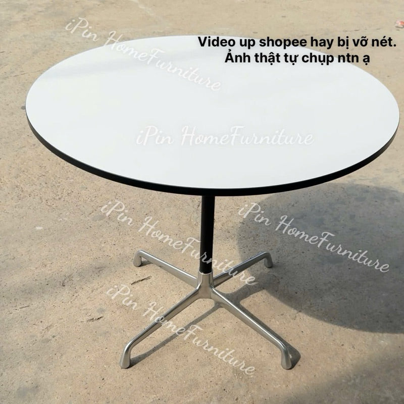 CÓ SẴN- Bàn tròn Eames thiết kế hiện đại cao cấp phong cách Bắc Âu VIDEO TỰ QUAY