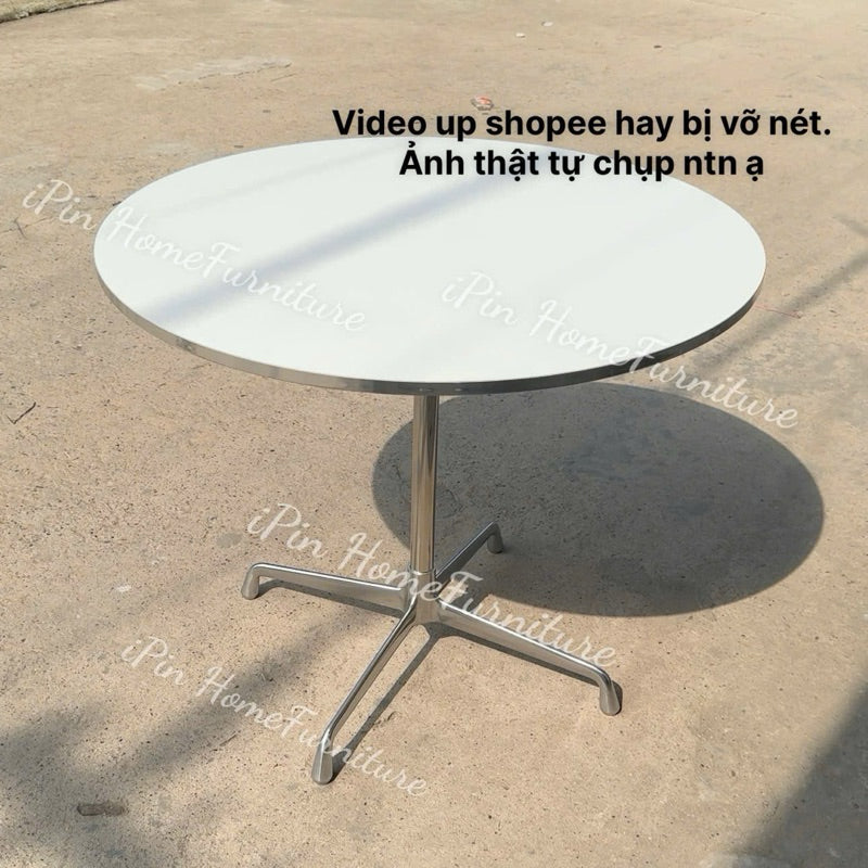CÓ SẴN- Bàn tròn Eames thiết kế hiện đại cao cấp phong cách Bắc Âu VIDEO TỰ QUAY