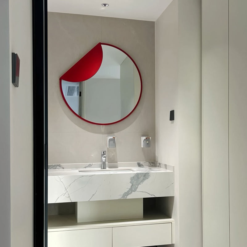 Gương treo decor phòng khách,toilet thêm sắc màu siêu đẹp