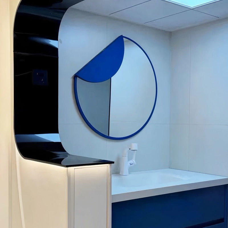 Gương treo decor phòng khách,toilet thêm sắc màu siêu đẹp