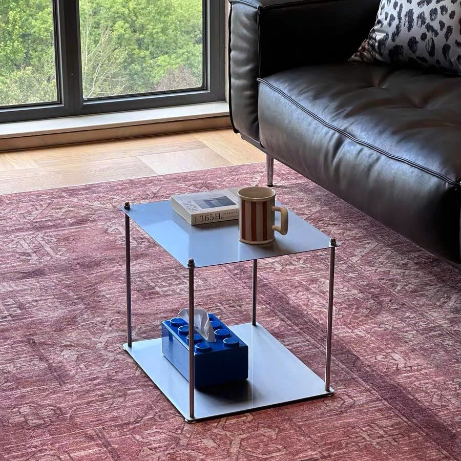 Kệ thép không rỉ tối giản cao cấp, kệ inox phong cách công nghiệp hiện đại